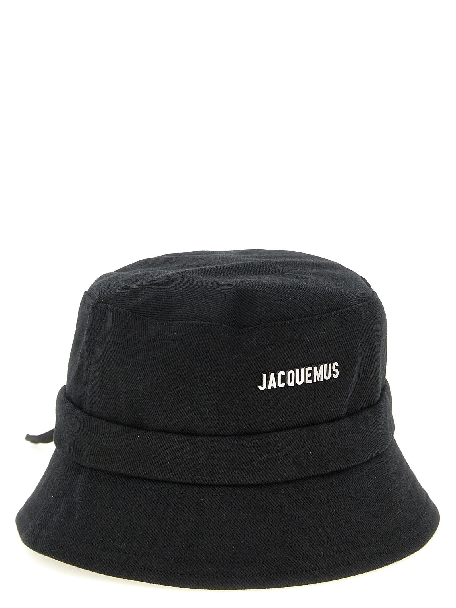 Black Cotton Bucket Hat