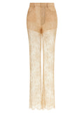 Multicolor Polyamide Flared Pants