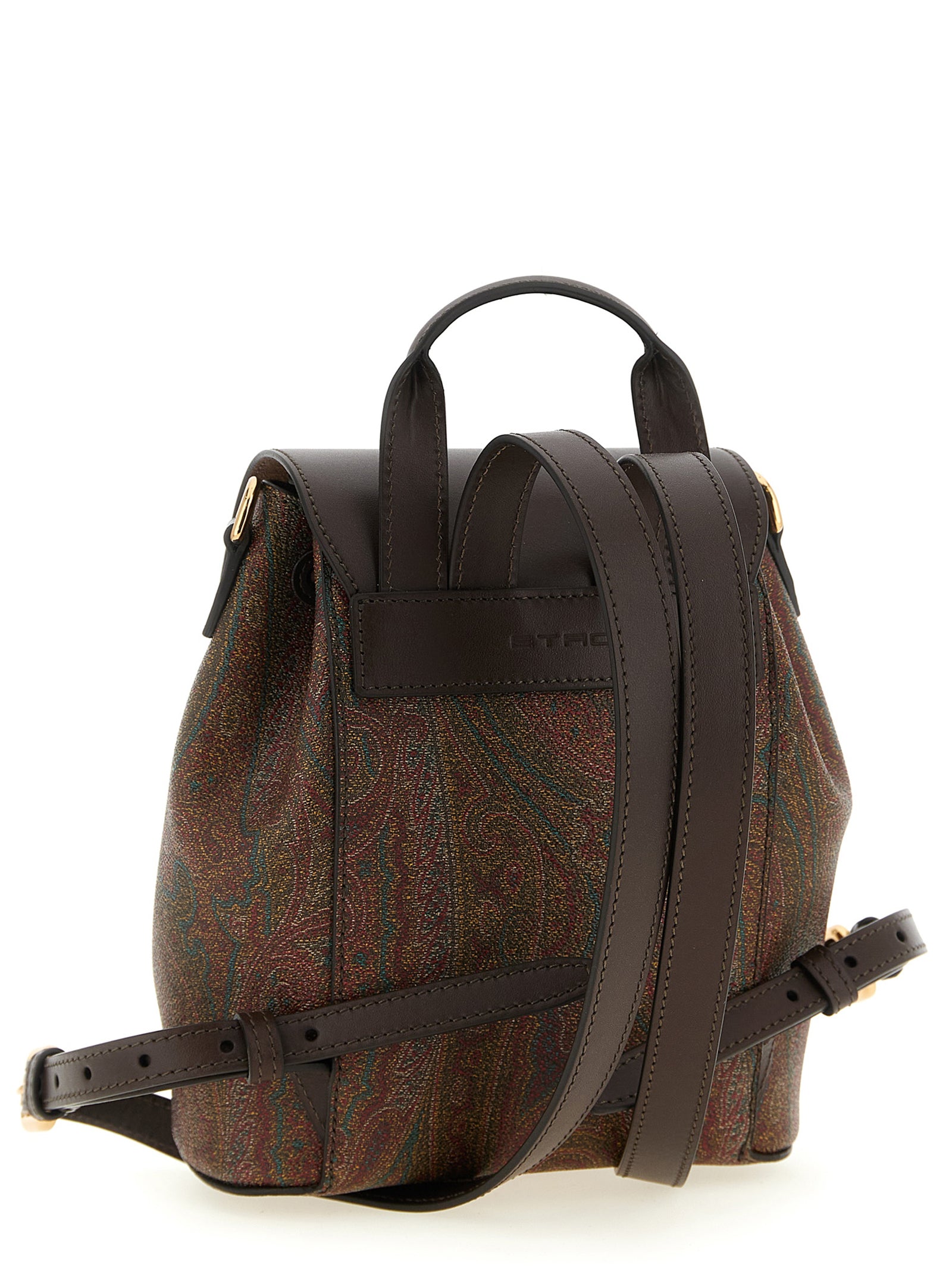 Multicolor Cotton Backpack