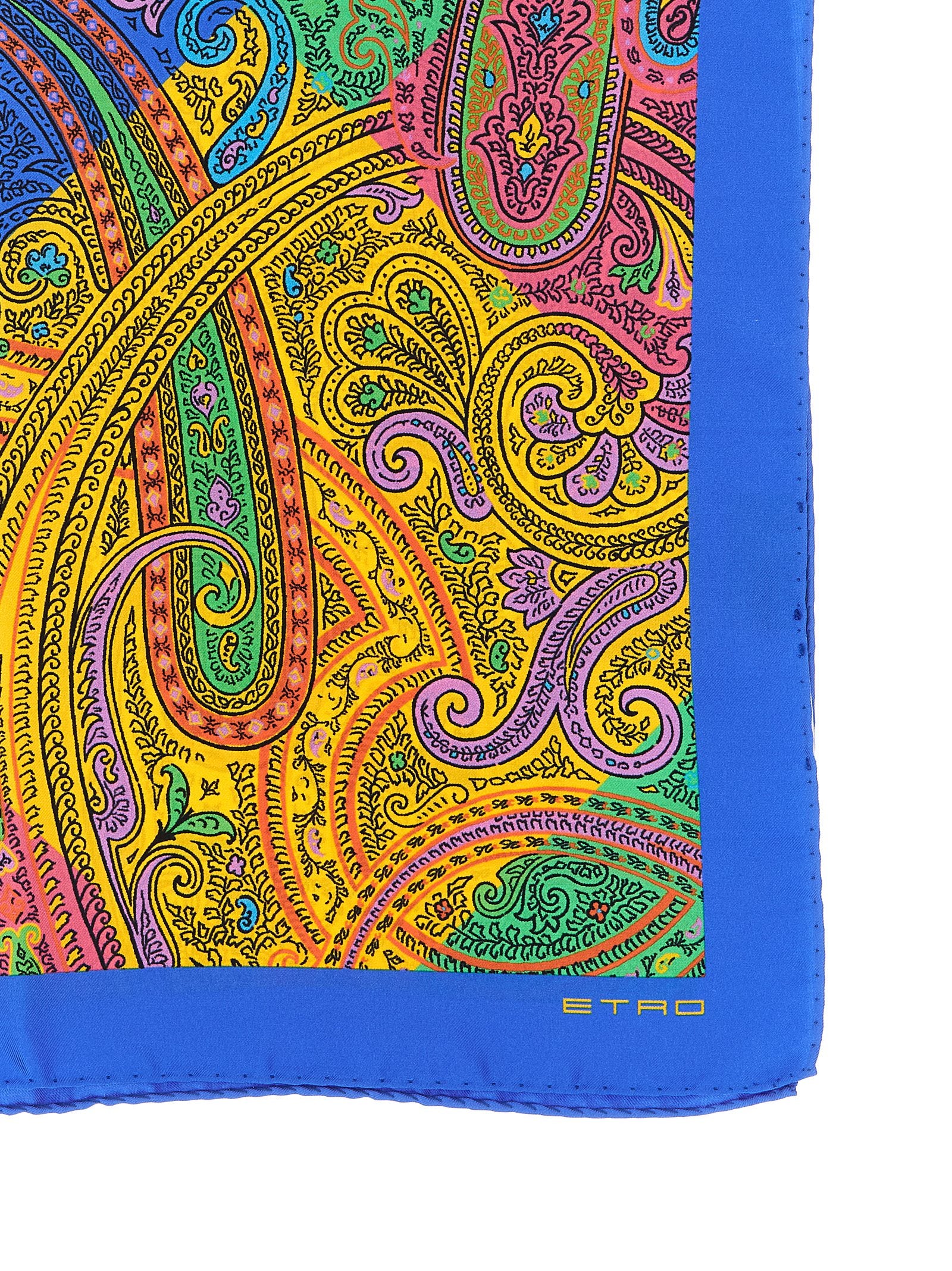 Multicolor Silk Scarf