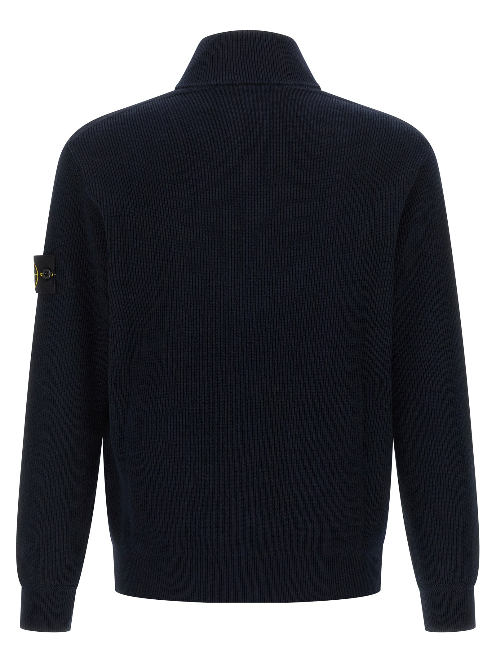 Blue Cotton Cardigan