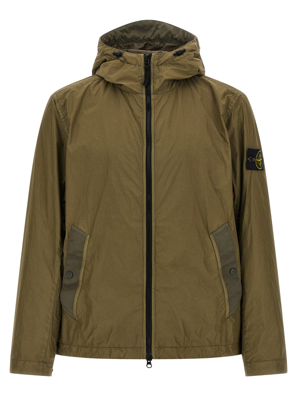 Bicolor Polyamide Shell Jacket