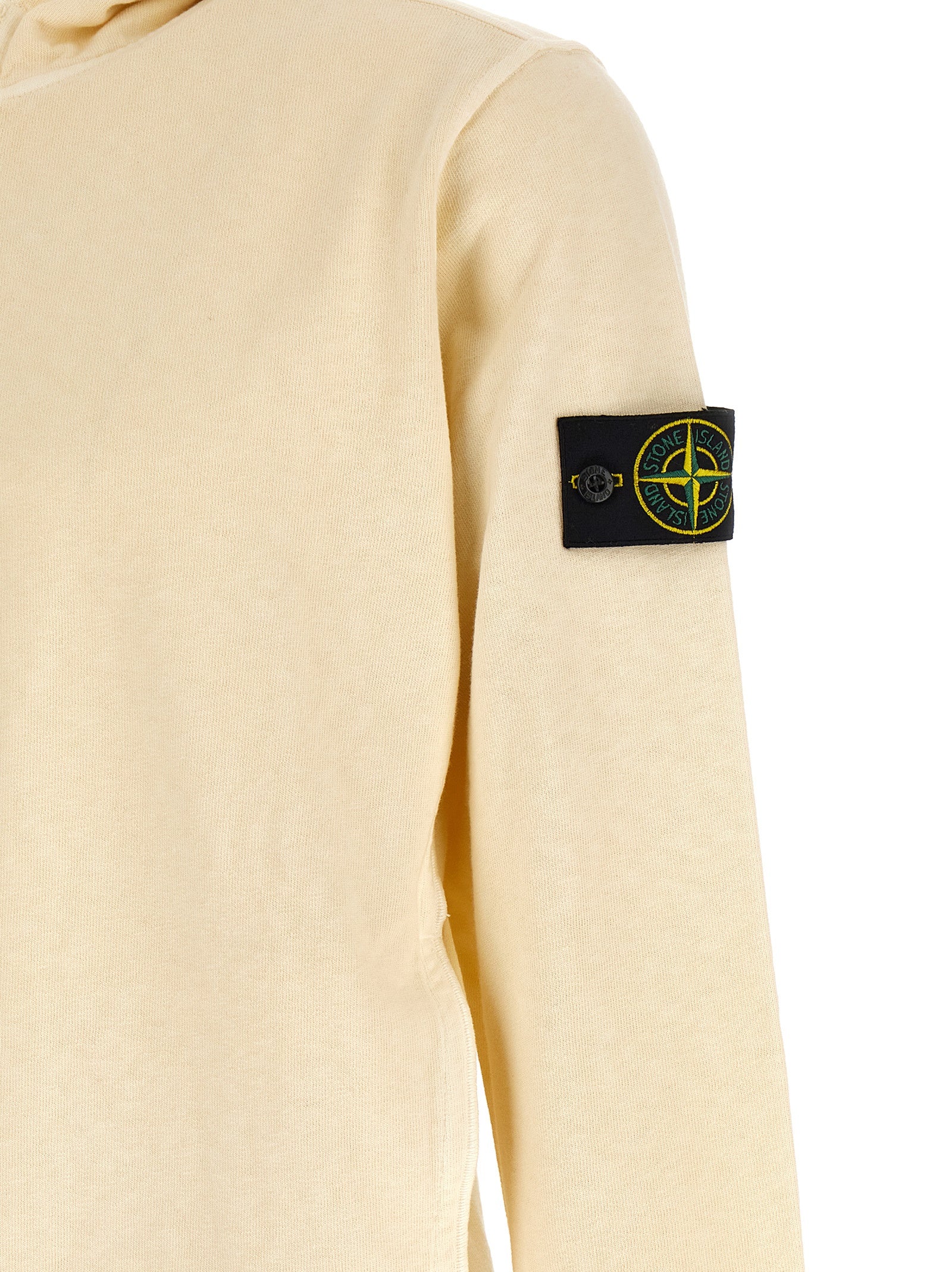 Beige Cotton Sweatshirt