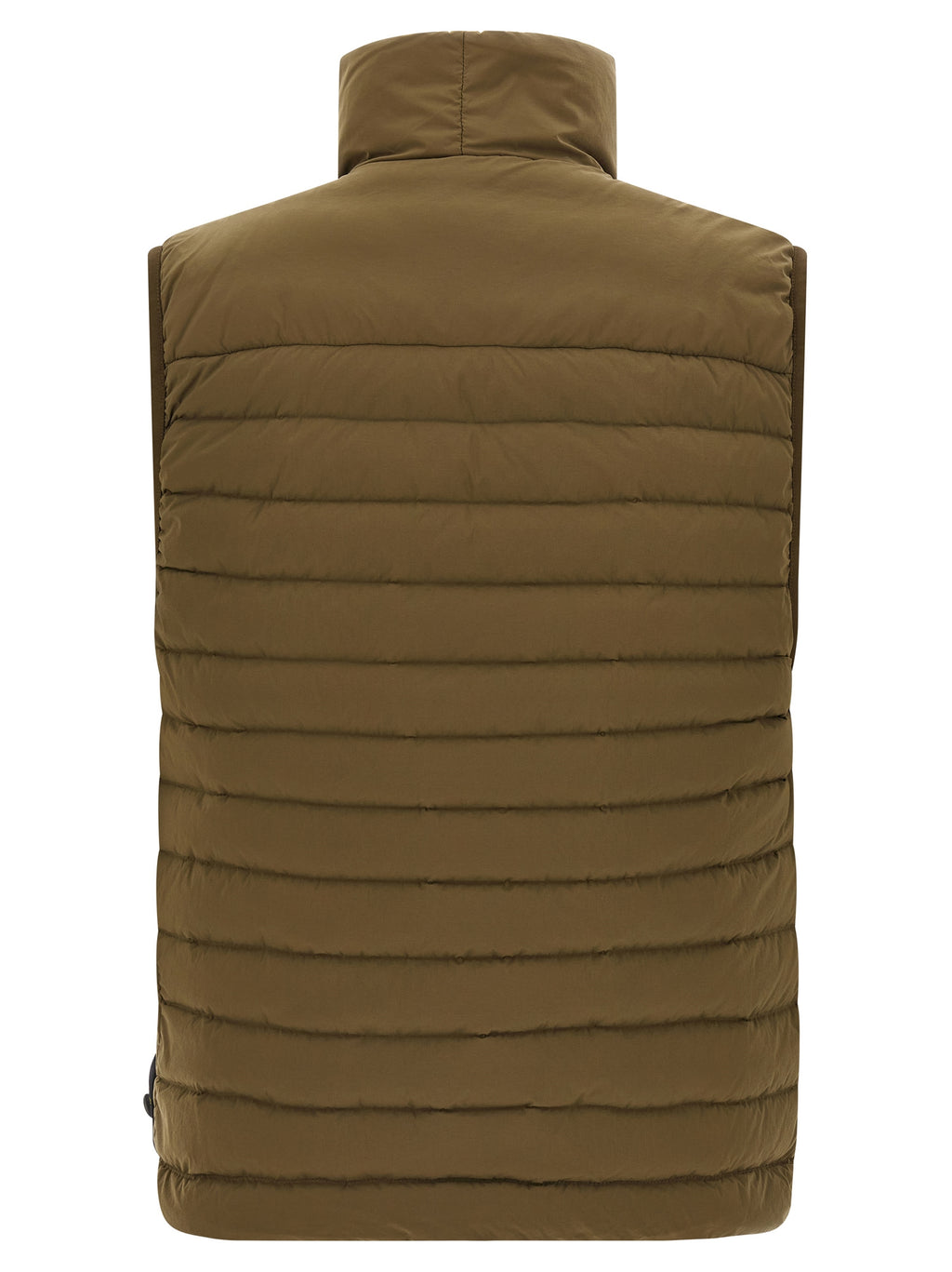 Bicolor Polyamide Sleeveless Jacket