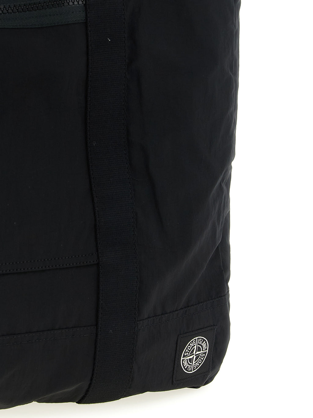Black Polyamide Tote Bag