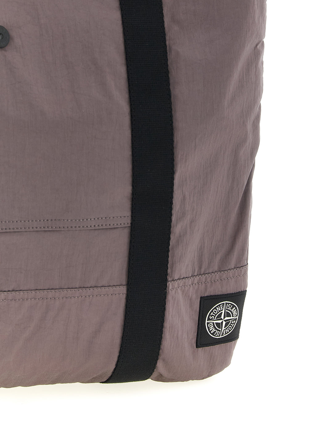 Purple Polyamide Tote Bag