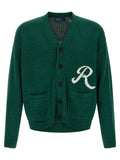 Bicolor Linen Cardigan