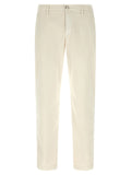 White Cotton Chino Pants