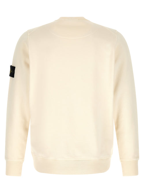 Beige Cotton Sweatshirt