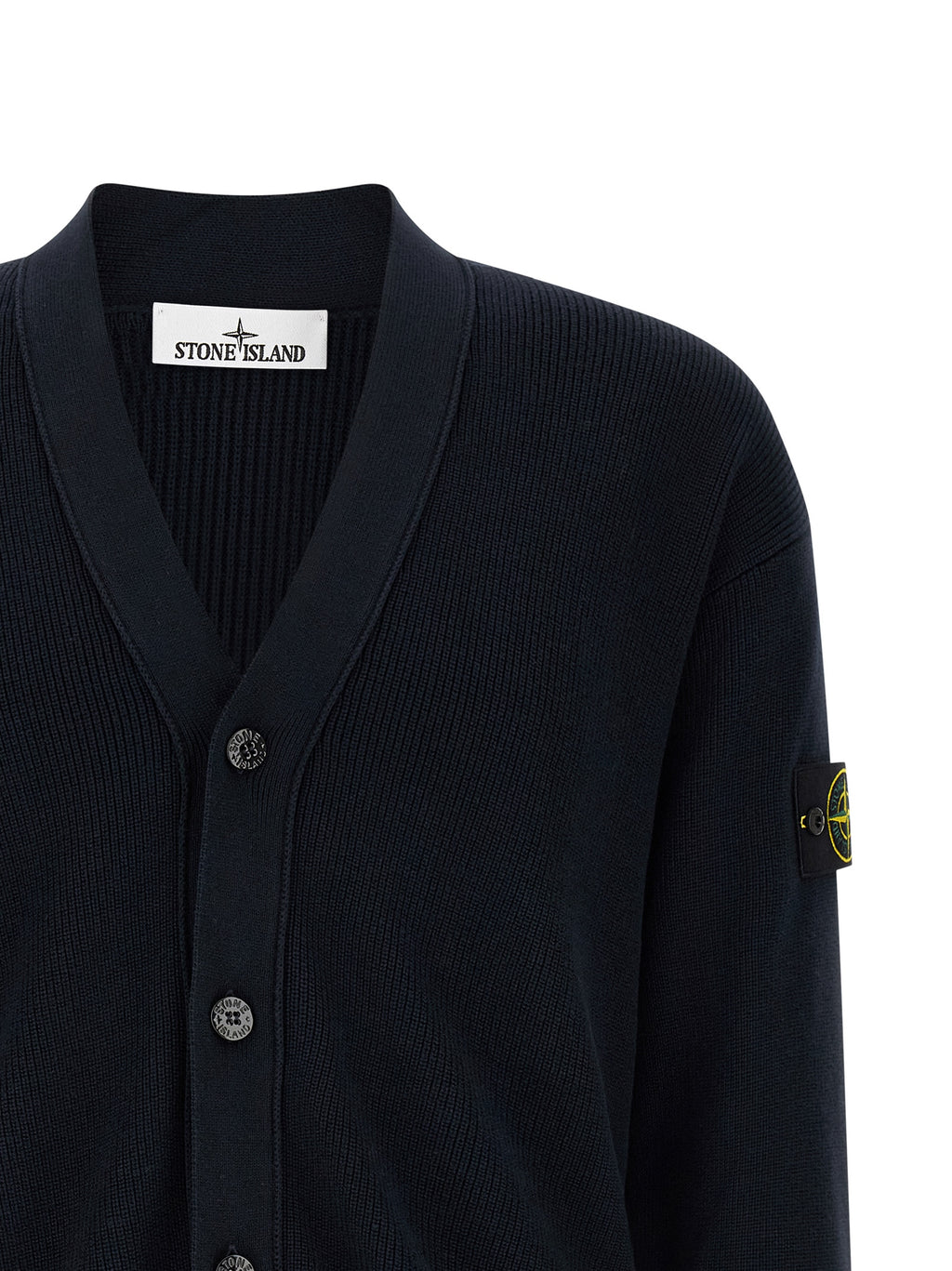 Blue Cotton Cardigan