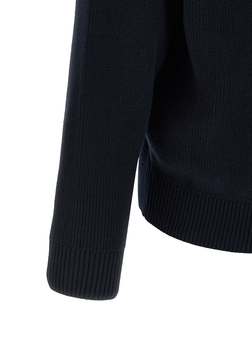 Blue Cotton Cardigan