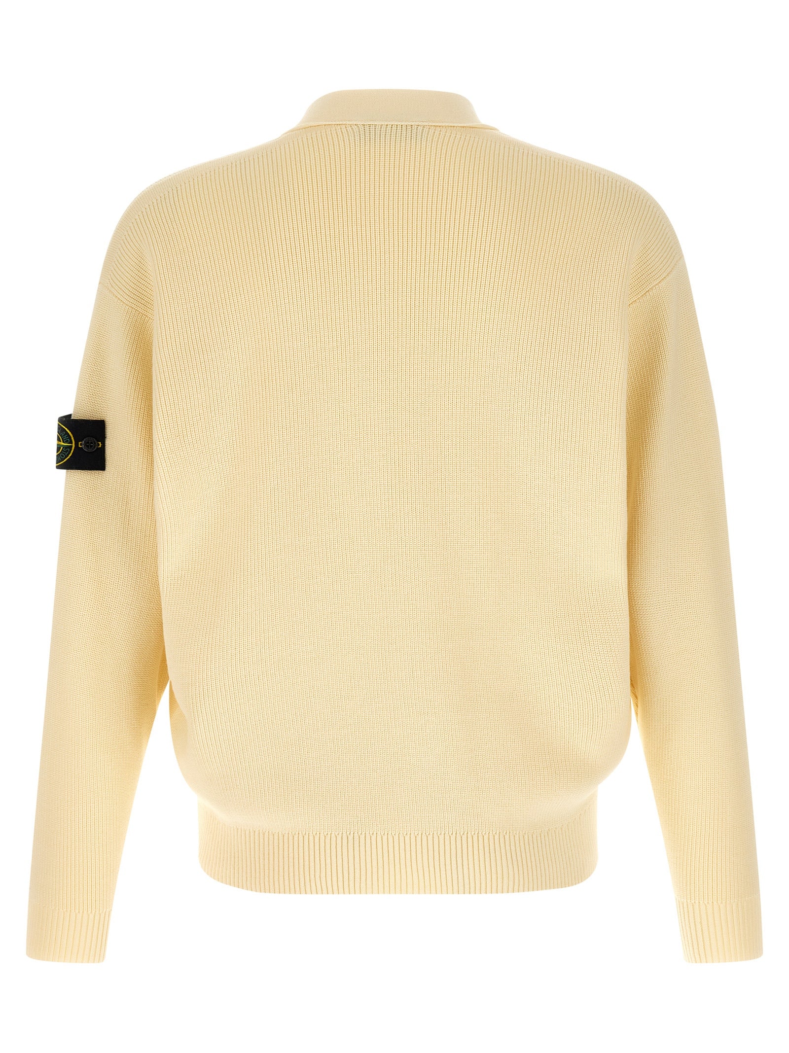 Beige Cotton Cardigan