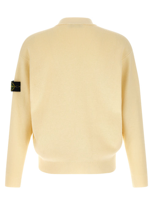 Beige Cotton Cardigan