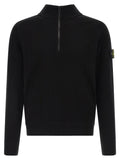 Black Cotton Cardigan