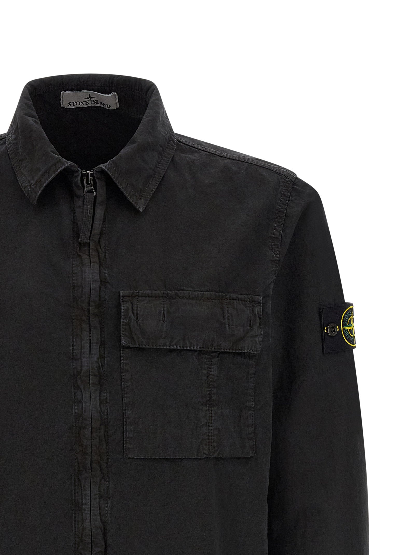 Black Cotton Blouse