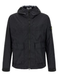 Blue Polyamide Shell Jacket
