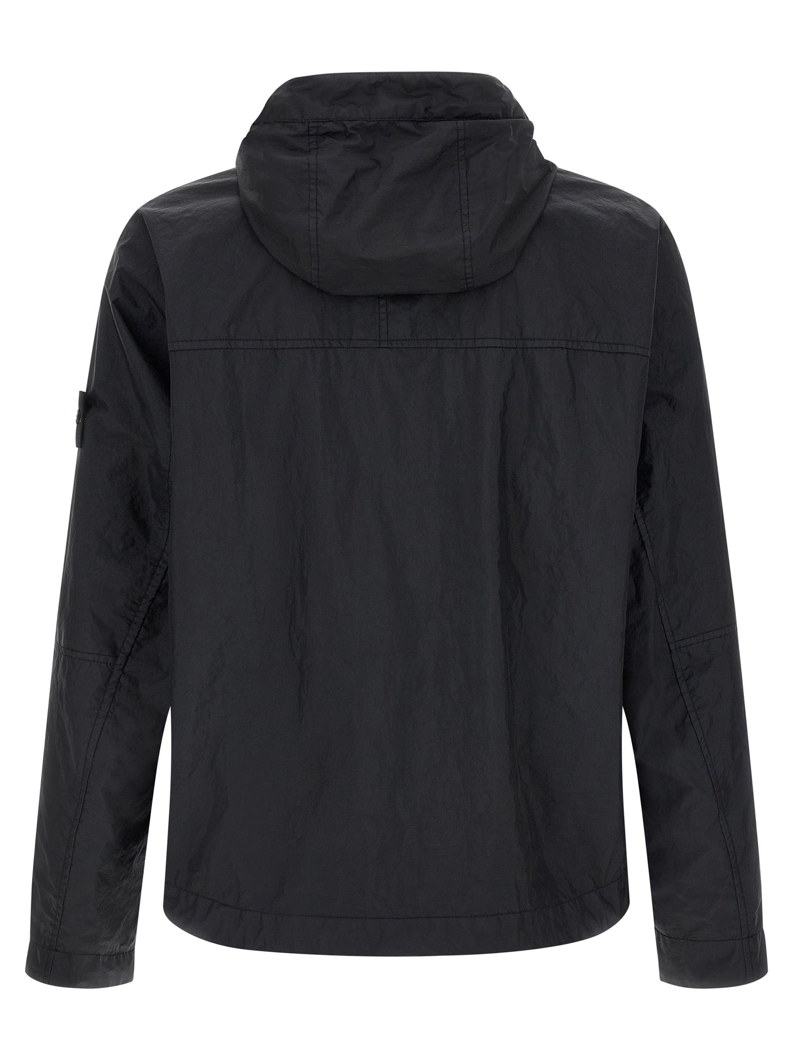 Blue Polyamide Shell Jacket