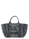 Gray Recycled Cotton Tote Bag