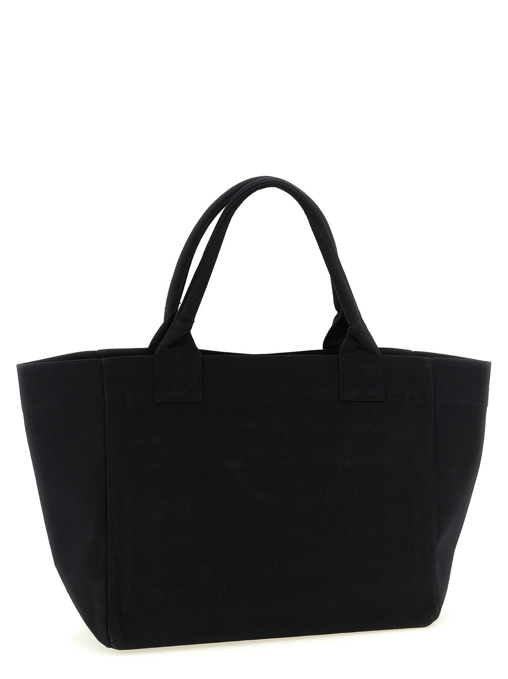 Black Recycled Cotton Tote Bag