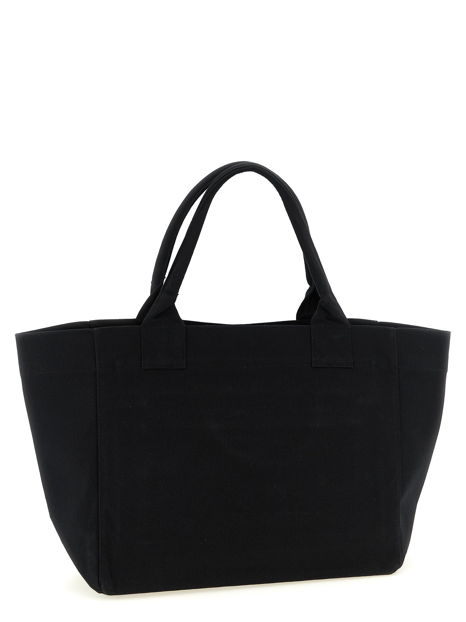 Black Recycled Cotton Tote Bag