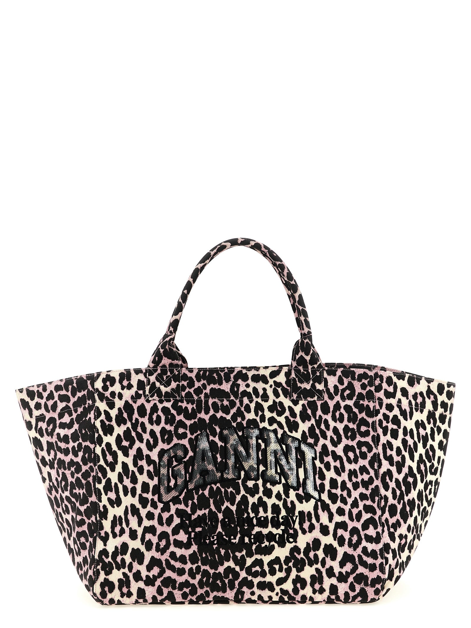 Multicolor Recycled Cotton Tote Bag