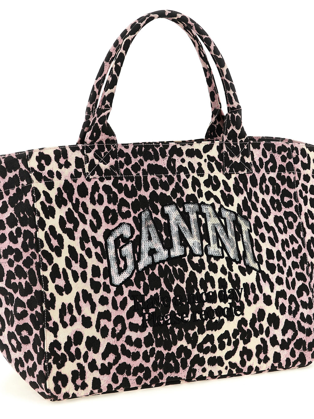 Multicolor Recycled Cotton Tote Bag