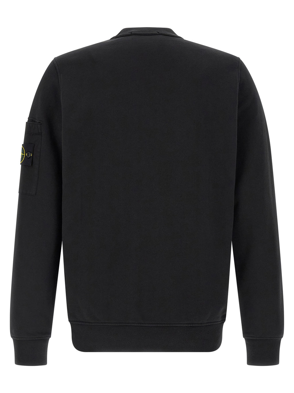 Black Cotton Sweatshirt