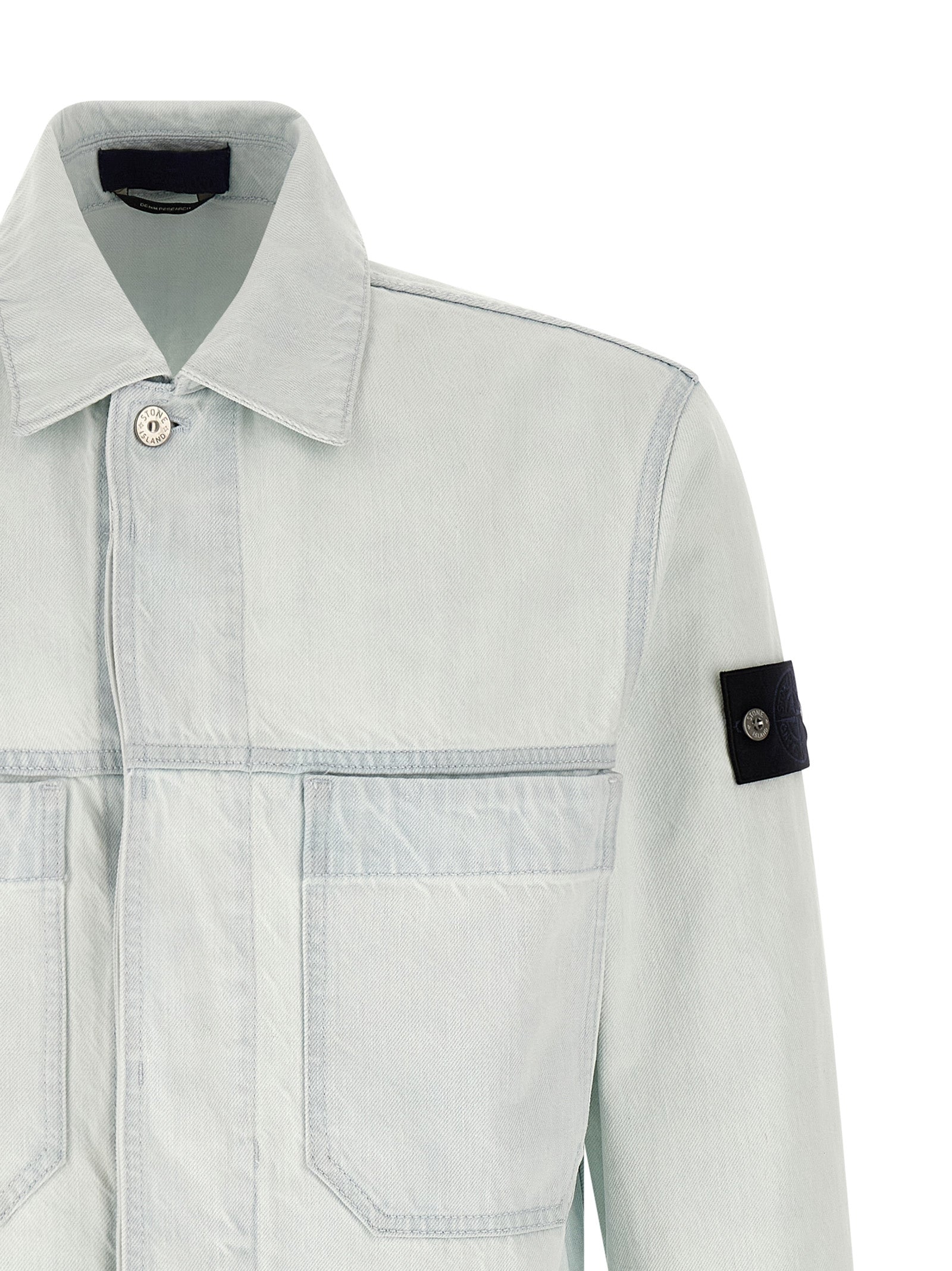 Blue Cotton Denim Jacket