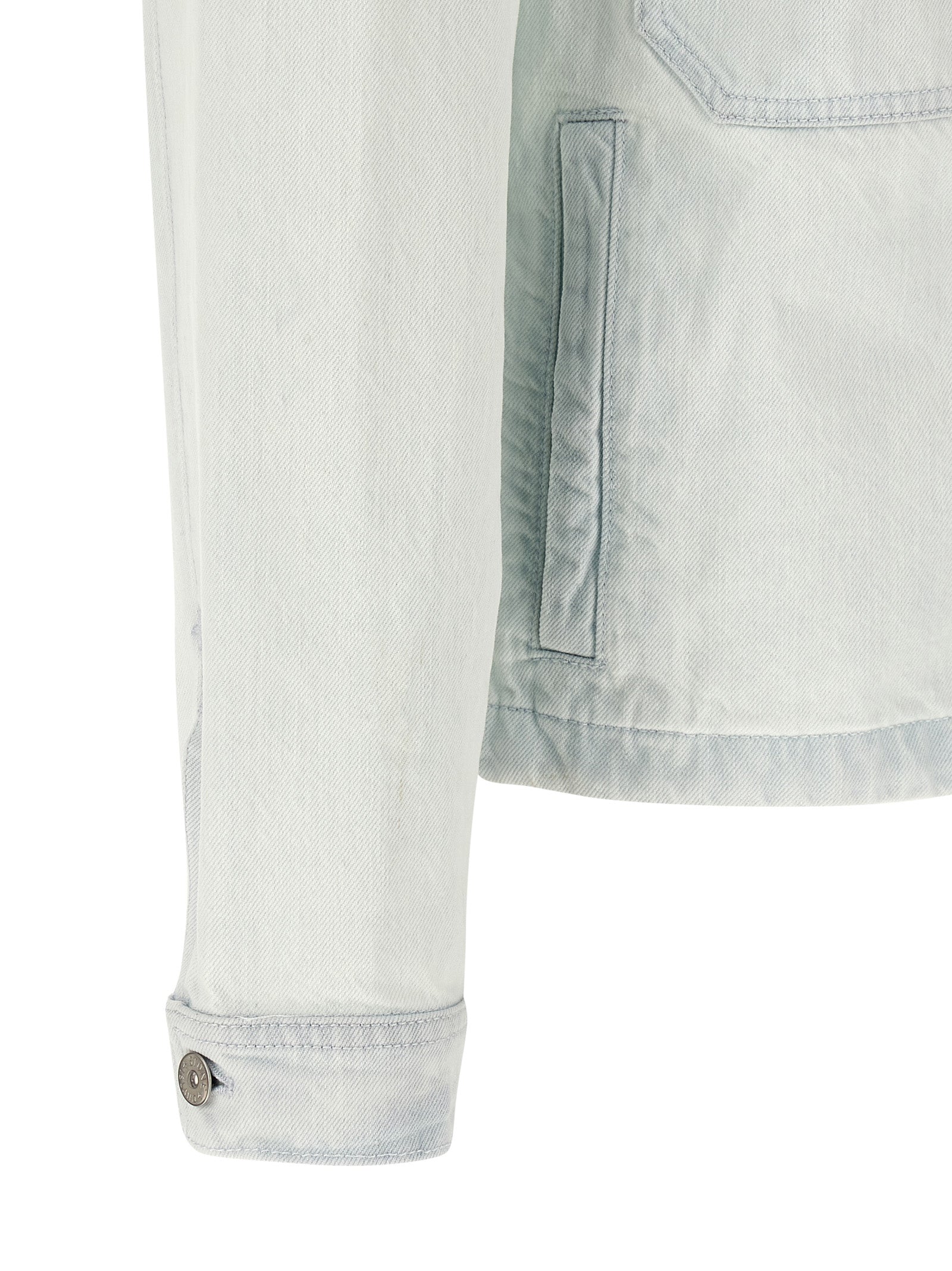 Blue Cotton Denim Jacket