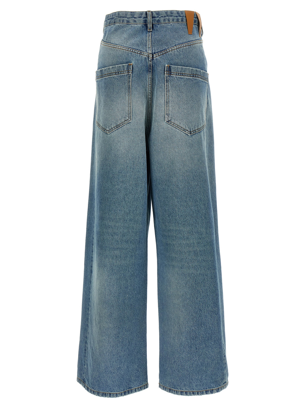 Blue Cotton Jeans Denim