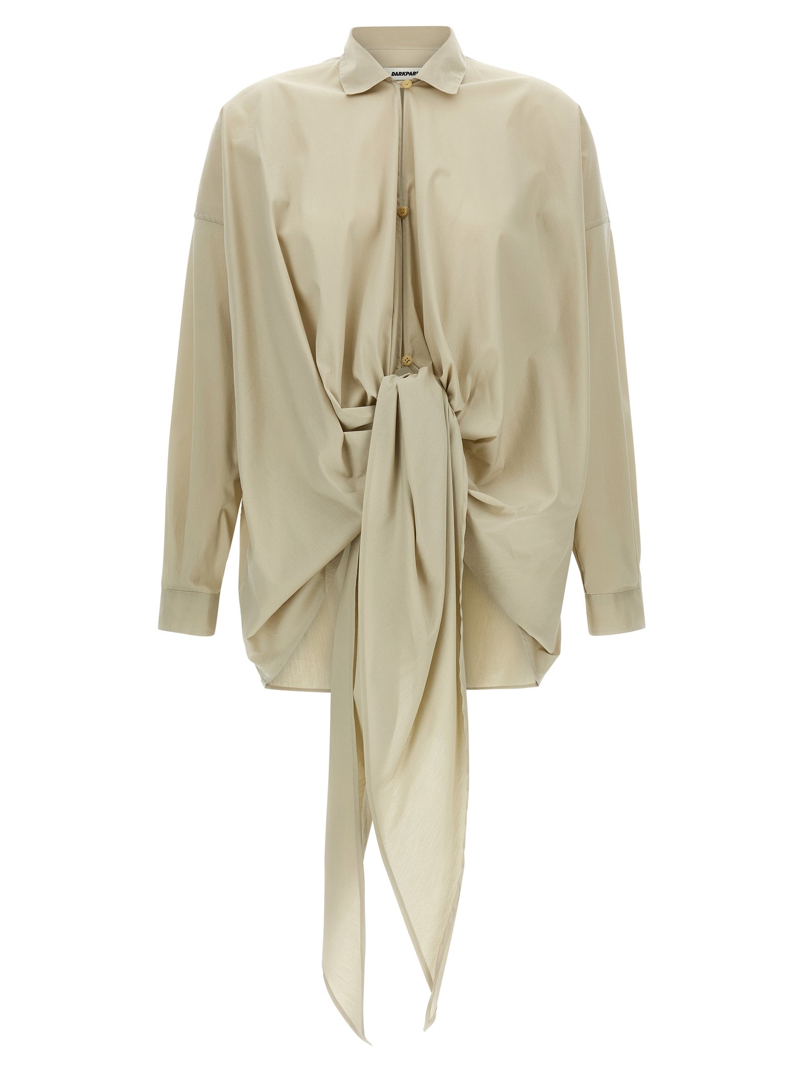 Beige Cotton Blouse