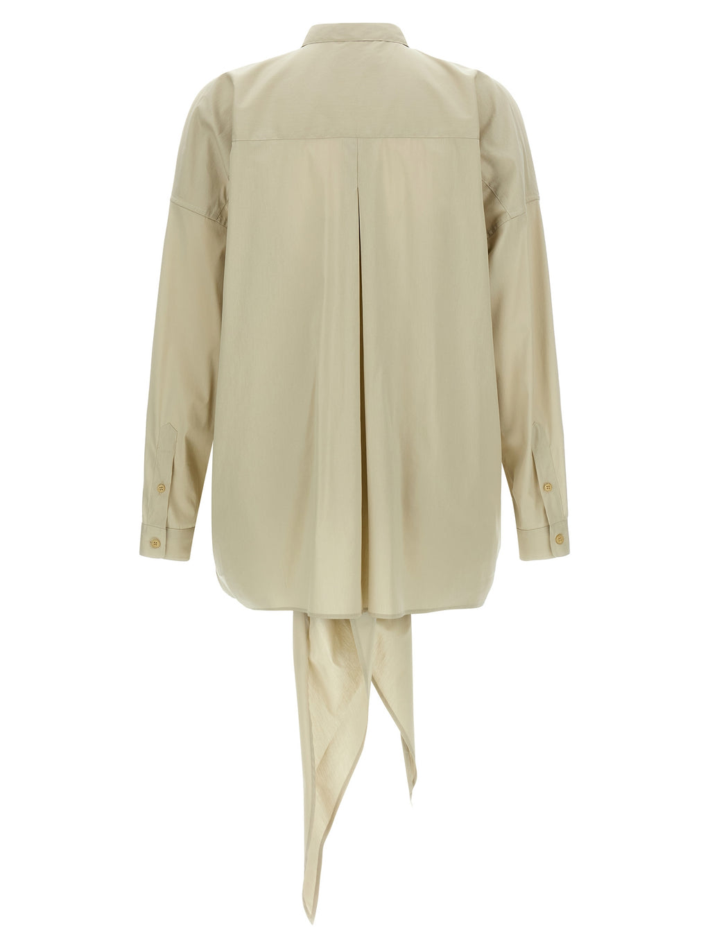 Beige Cotton Blouse
