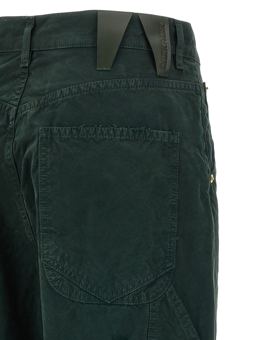 Bicolor Cotton Casual Pants