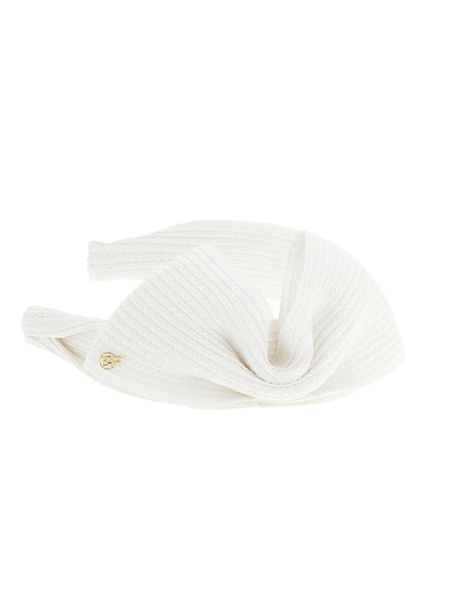 White Papier Headband