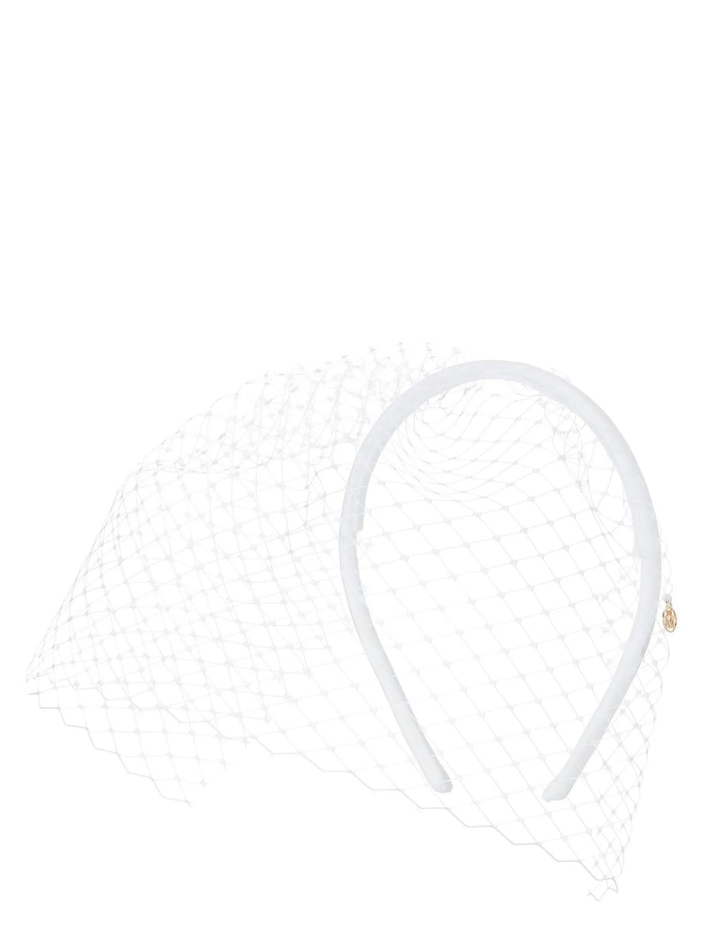 White Polyamide Headband