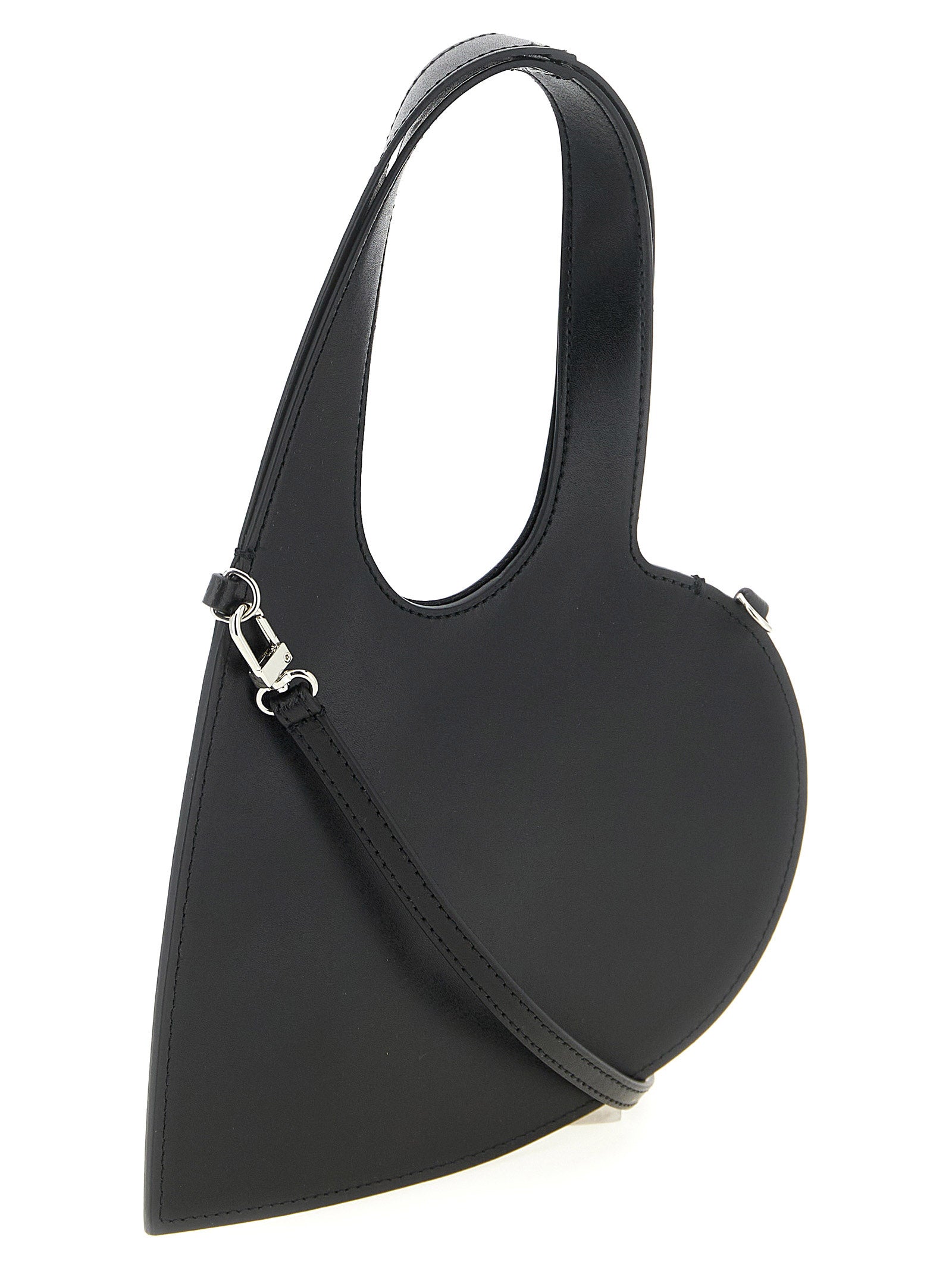 Black Cowhide Handbag