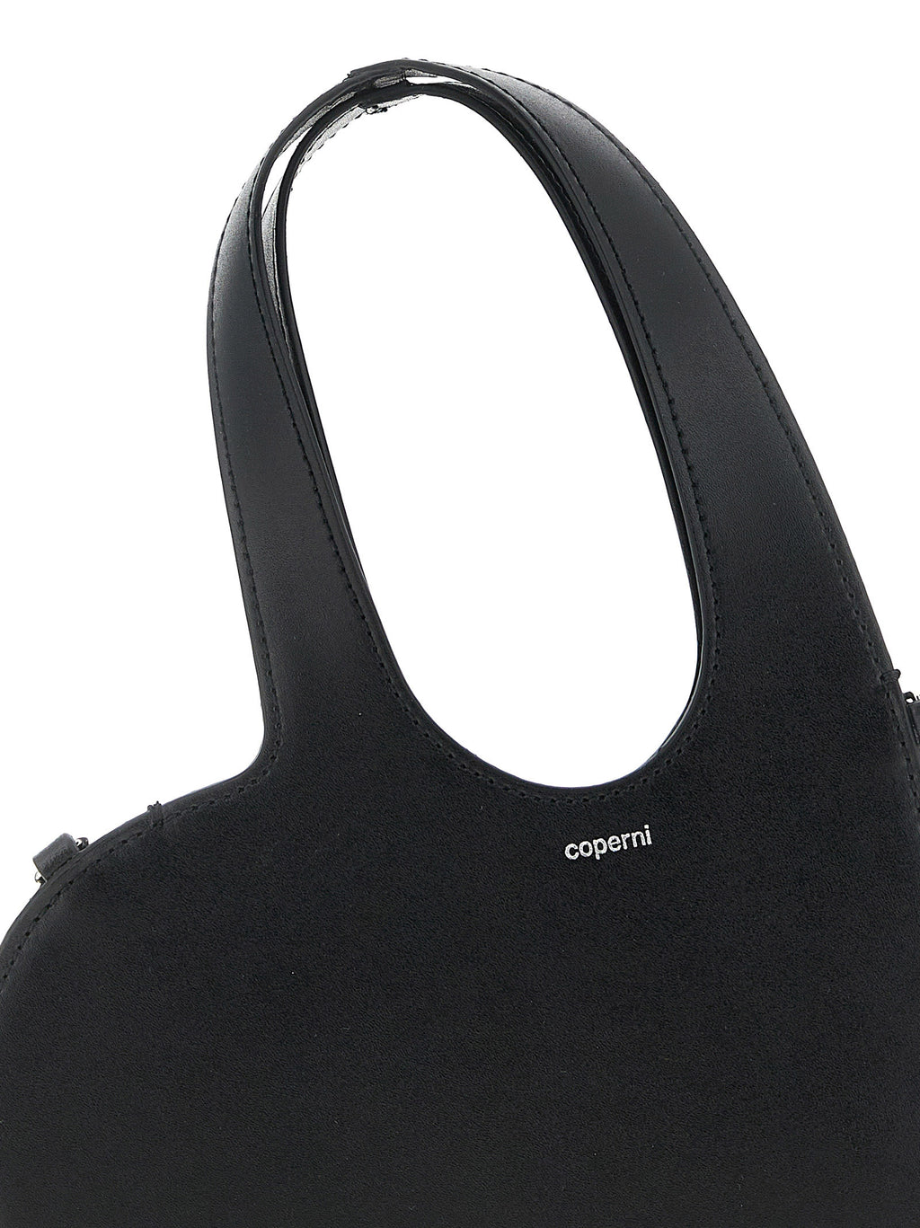 Black Cowhide Handbag