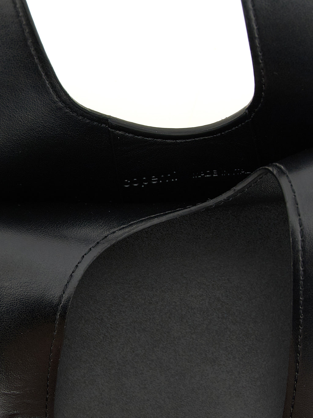 Black Cowhide Handbag
