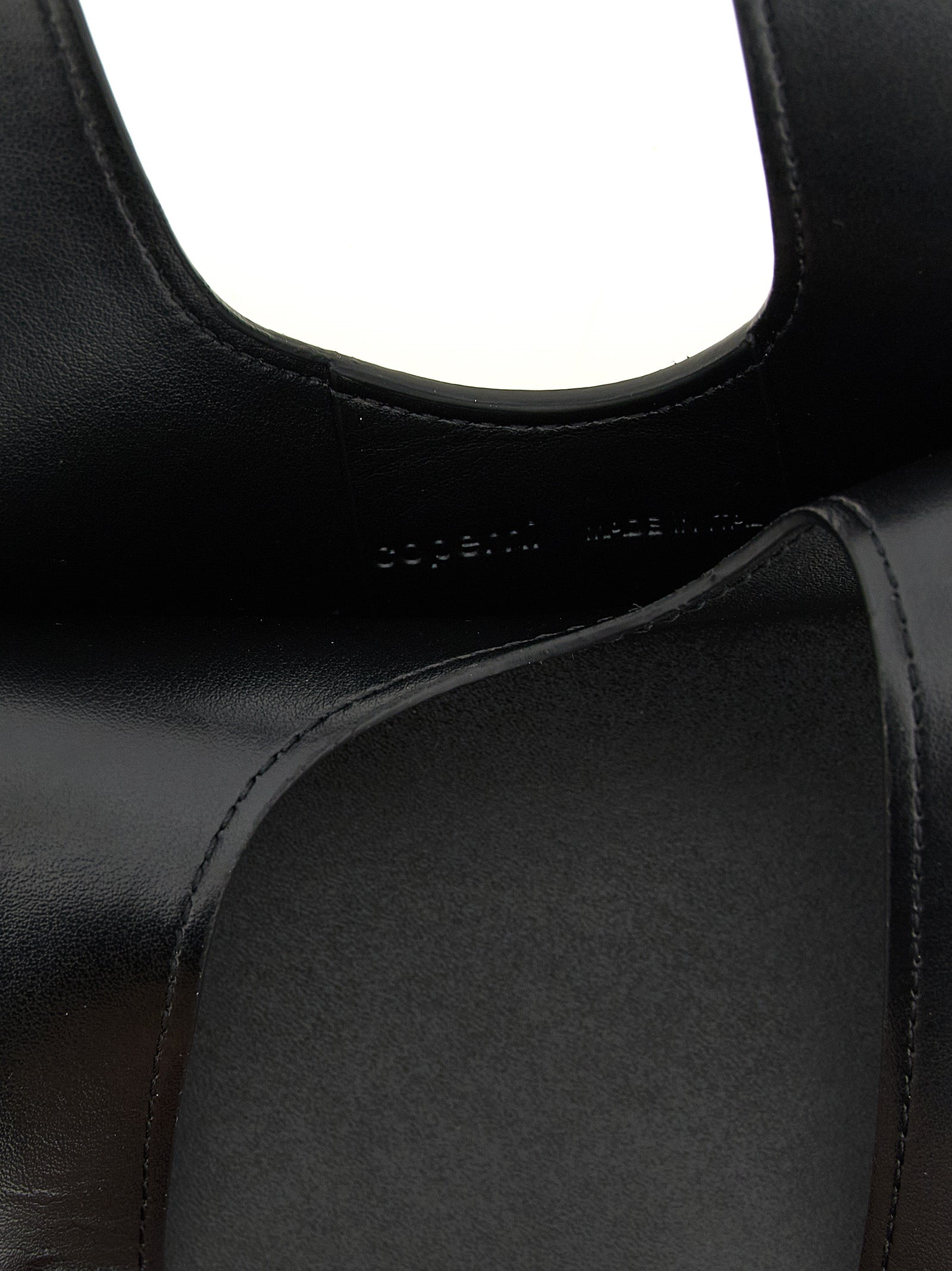 Black Cowhide Handbag