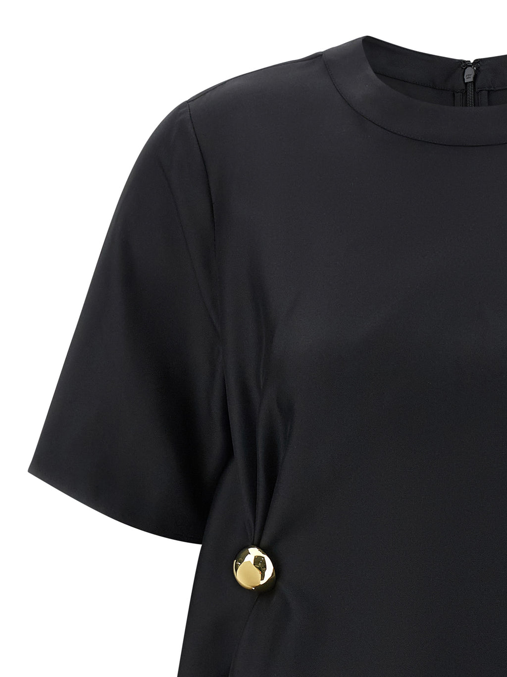 Black Silk Blouse