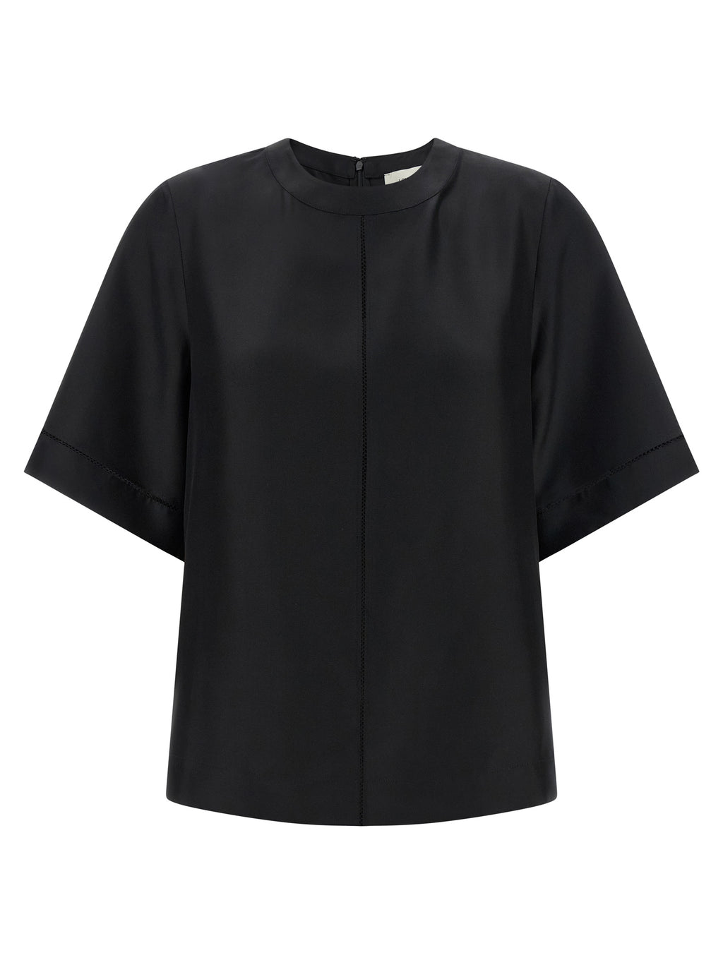 Black Silk Shirt