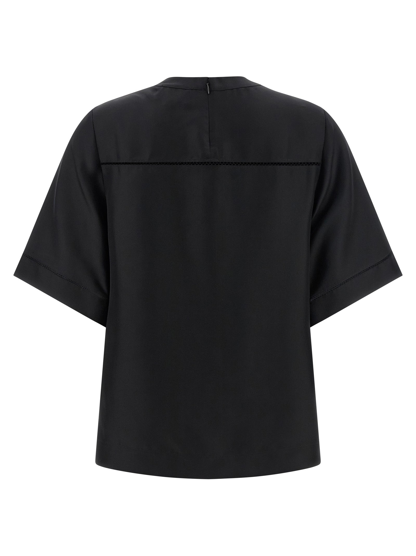 Black Silk Shirt
