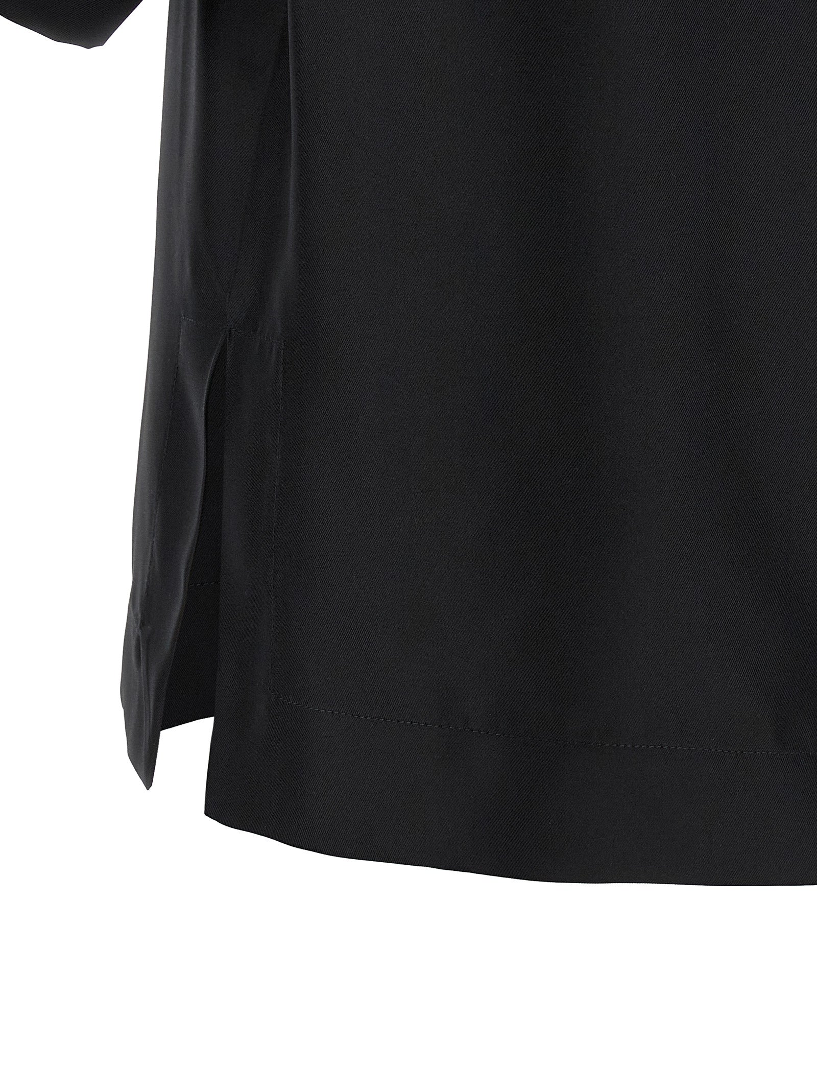 Black Silk Shirt