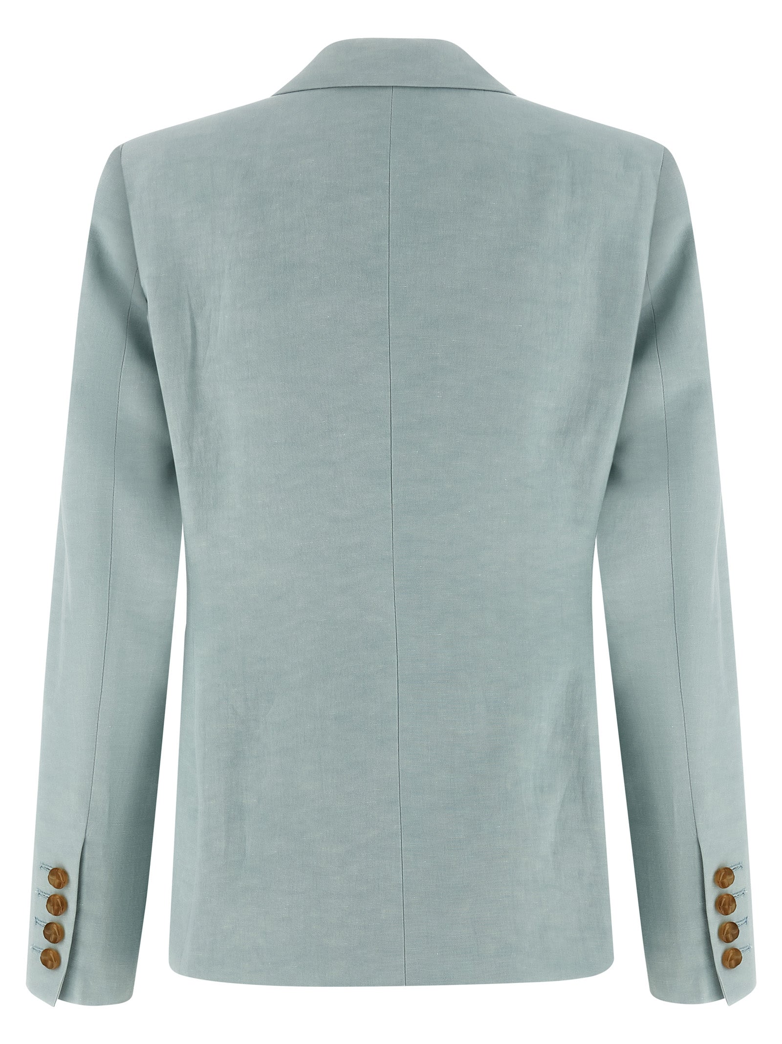 Blue Silk Blazer