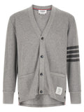 Gray Cotton Cardigan