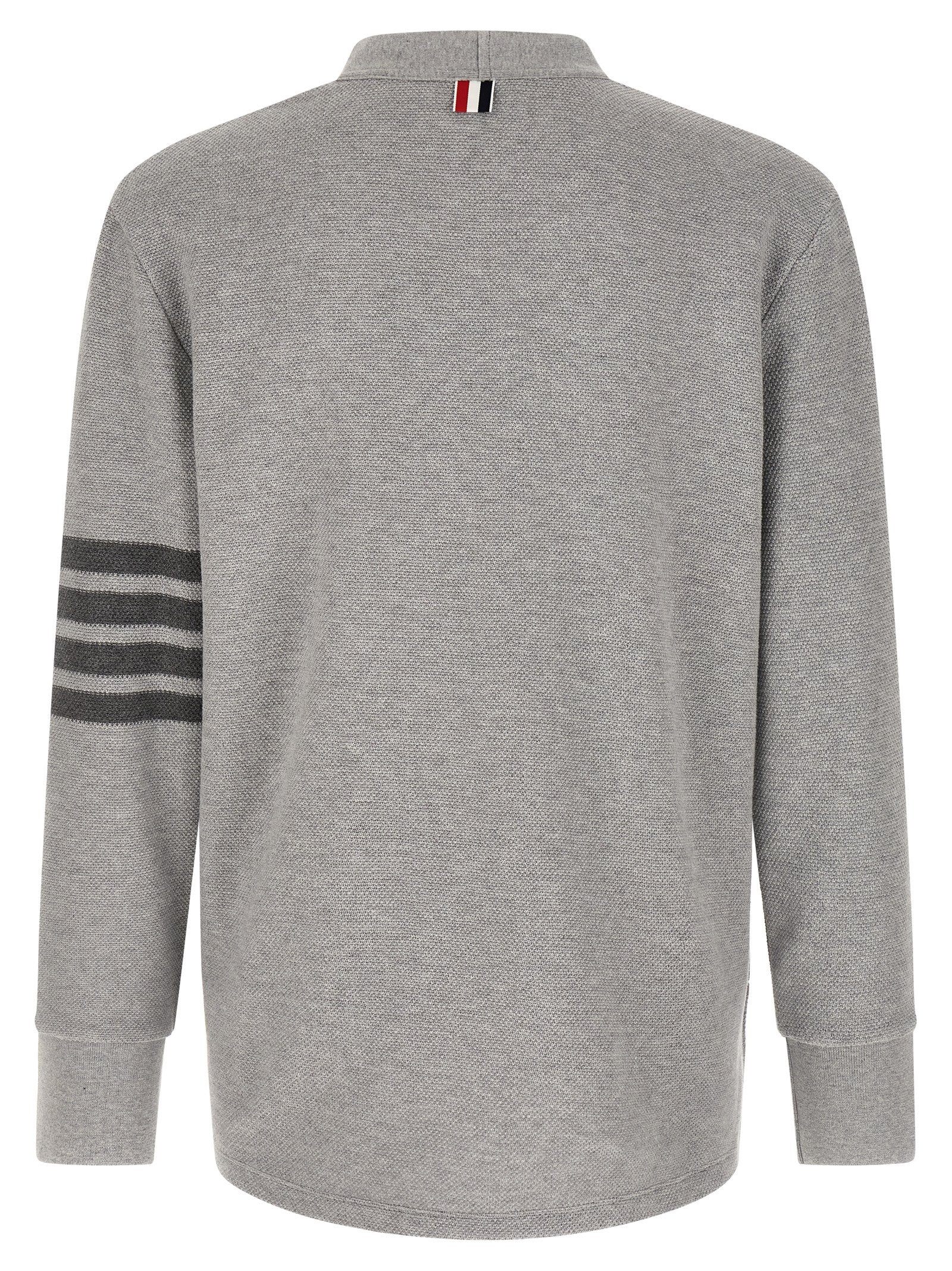 Gray Cotton Cardigan