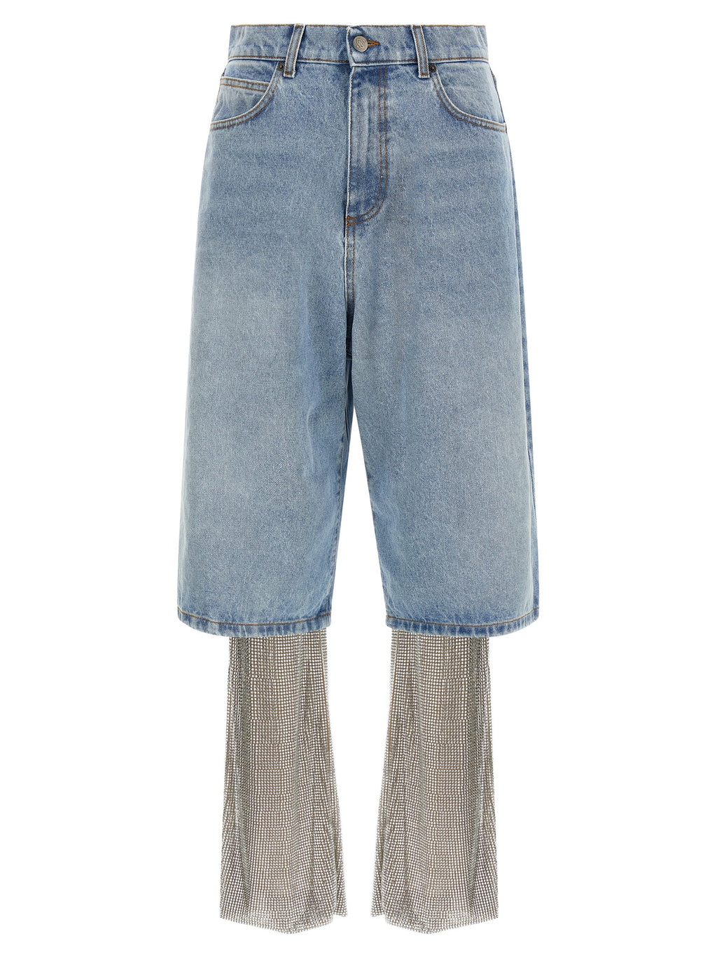 Multicolor Cotton Bermuda Shorts