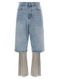 Multicolor Cotton Bermuda Shorts