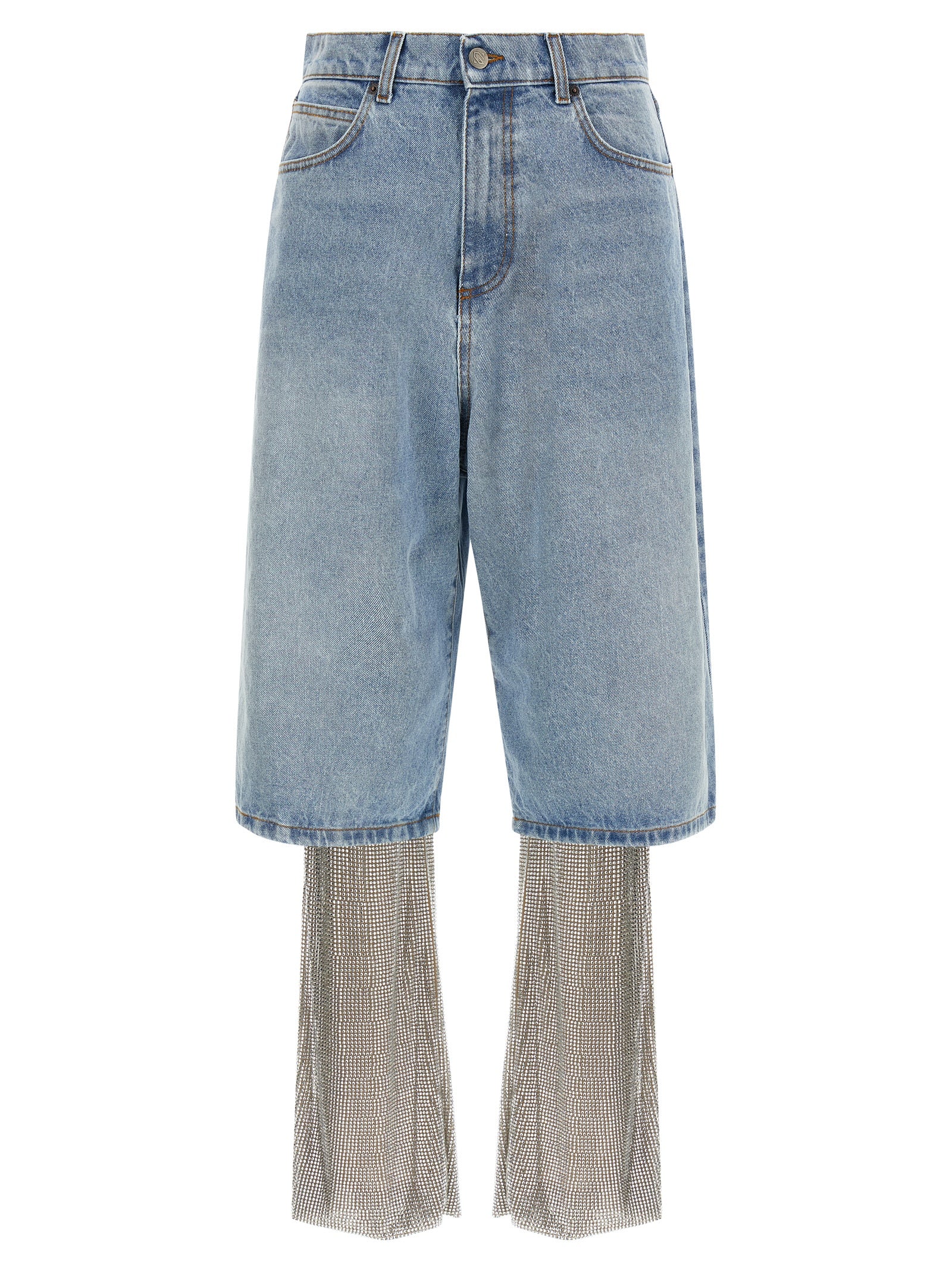Multicolor Cotton Bermuda Shorts