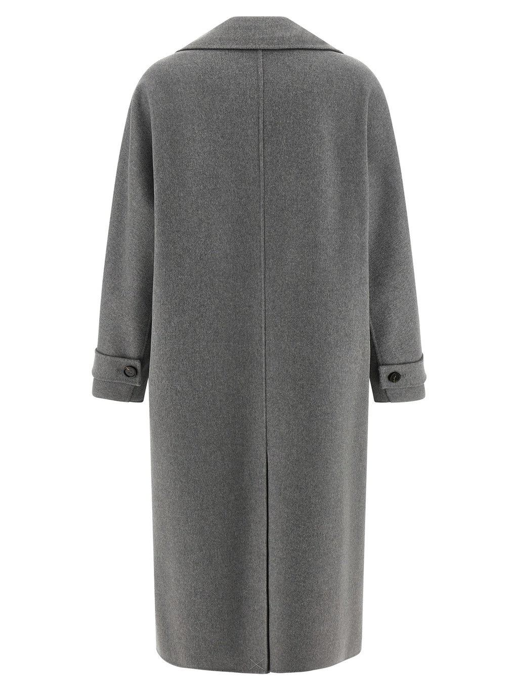 Gray Virgin Wool Coat